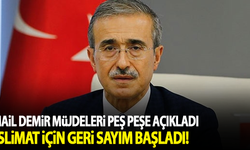 İsmail Demir müjdeleri peş peşe duyurdu!