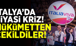 İtalya'da siyasi kriz! Hükümetten çekildiler!