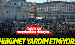 İtalya'da turizmcilere meydanlara indi! Hükümet yardım etmiyor...