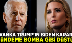 Ivanka Trump'ın, Joe Biden kararı gündeme bomba gibi düştü!