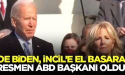 Joe Biden, İncil'e el basarak resmen ABD başkanı oldu