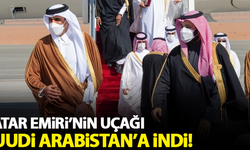 Katar Emiri Suudi Arabistan'da