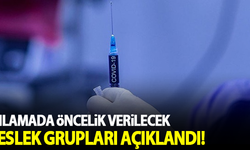 Koronavirüs aşısında öncelikli meslek grupları belli oldu!