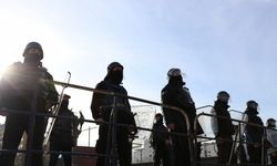 Kuzey Makedonya'da düzenlenen protestoda gerginlik yaşandı