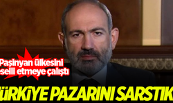 Paşinyan ülkesini teselli etmeye çalıştı: Türkiye pazarını sarstık!