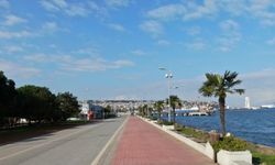 Samsun Emniyeti kısıtlamada boş kalan cadde ve sokakları drone ile görüntüledi