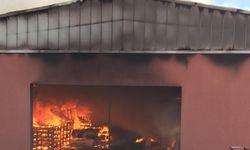 Şanlıurfa'da lojistik deposunda yangın