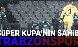 TFF Süper Kupa şampiyonu Trabzonspor!