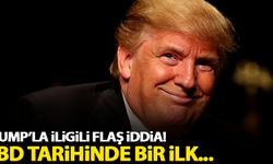 Trump'la ilgili flaş iddia! ABD tarihinde ilk...