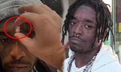 ABD'li rapçi Lil Uzi Vert, 24 milyon dolarlık elması alnına çaktırdı