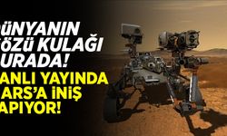 Dünya gözünü kulağını buraya çevirdi! Canlı yayında Mars'a iniş yapıyor...