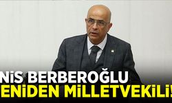 Enis Berberoğlu yeniden milletvekili