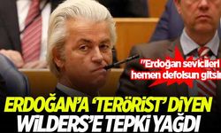 Erdoğan'a 'terörist' diyen Wilders'a tepki yağdı!