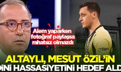 Fatih Altaylı, Mesut Özil'in dini hassasiyetini hedef aldı! Tepki gecikmedi...