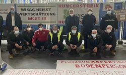 Frankfurt Havalimanı'nda işten çıkartılanlar açlık grevine başladı!