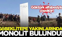 Göbeklitepe yakınlarında monolit bulundu