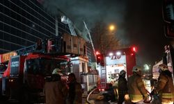 Ümraniye'de fabrika yangını