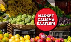 Hafta sonu marketler kaça kadar açık?