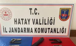 Hatay'da kaçak silah imalathanesine operasyon: 2 gözaltı