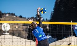 Kar Voleybolu Kadın Milli Takımı, Avrupa Turu Wagrain Etabı'nda üçüncü oldu