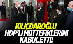 Kılıçdaroğlu, HDP'li müttefiklerini kabul etti!