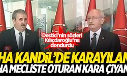 Kılıçdaroğlu'yla görüşen Destici: Ha Kandil’de Karayılan, ha Meclis sıralarında oturan kara çiyan!