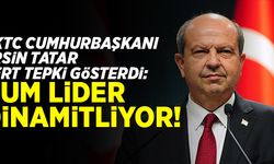 KKTC Cumhurbaşkanı Tatar sert tepki gösterdi: Rum lider dinamitliyor...