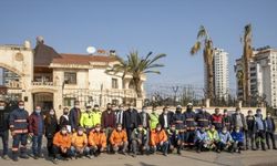 Mersin'de gerçeğini aratmayan trafik kazası tatbikatı yapıldı