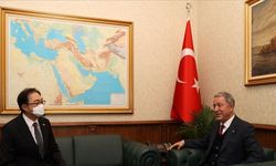 Hulusi Akar, Kore'nin Ankara Büyükelçisi Won Ik Lee'yi kabul etti