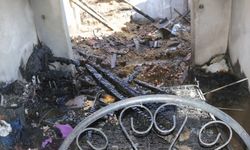 Yozgat'ta bir evde çıkan yangında yaşlı çift öldü