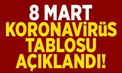 8 Mart koronavirüs tablosu açıklandı!
