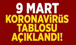 9 Mart koronavirüs tablosu açıklandı!