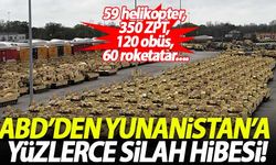 ABD'den Yunanistan'a silah hibesi: 59 helikopter, 350 ZPT, 120 obüs, 60 roketatar....