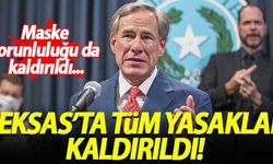 ABD'nin Teksas Eyaleti normale döndü! Maske zorunluluğu da kaldırıldı...