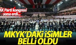 AK Parti'nin yeni MKYK'sındaki isimler belli oldu