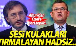 Altun'dan Özel'e sert tepki: Sesi kulakları tırmalayan hadsiz...