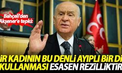 Bahçeli'den Akşener'e tepki: Bir kadının bu denli ayıplı bir dil kullanması esasen rezilliktir
