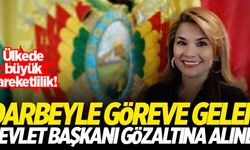 Darbeyle göreve gelen devlet başkanı gözaltına alındı