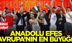 Anadolu Efes, EuroLeague şampiyonu oldu