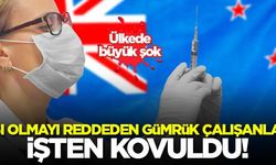 Aşı olmayı reddeden gümrük çalışanları işten kovuldu