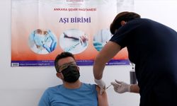 Başkentte sağlık çalışanlarının eşlerine Kovid-19 aşısı yapılmaya başlandı