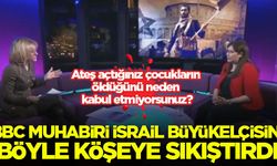 BBC muhabiri İsrail büyülelçisini böyle köşeye sıkıştırdı! Ateş açtığınız çocukların öldüğünü neden kabul etmiyorsunuz?