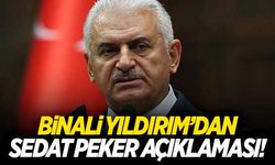 Binali Yıldırım'dan Sedat Peker açıklaması!