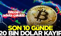 Bitcoin adeta çakıldı! Son 10 günde 20 bin dolar kayıp...