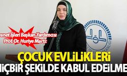 Diyanet İşleri Başkan Yardımcısı Huriye Martı: Çocuk evlilikleri hiçbir şekilde kabul edilemez