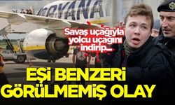 Eşi benzeri görülmemiş olay! Savaş uçağıyla yolcu uçağını indirip...