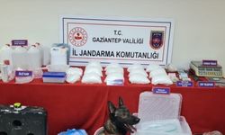 Gaziantep'te uyuşturucu imalathanesine yönelik operasyonda 4 şüpheli yakalandı