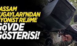 Gazze'de Kassam Tugayları'ndan Siyonist rejime gövde gösterisi! Zaferi kutladılar...