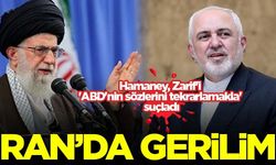 Hamaney, Zarif'i 'ABD'nin sözlerini tekrarlamakla' suçladı