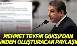 Mehmet Tevfik Göksu'dan gündem oluşturacak paylaşım! "CHP'li belediyeler çöküyor"